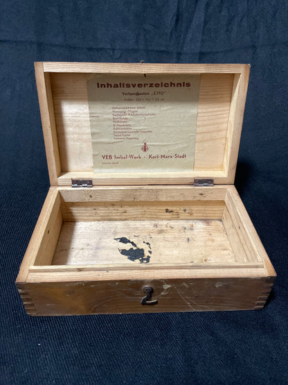 Verbandskasten VEB/DDR Ca. 1956