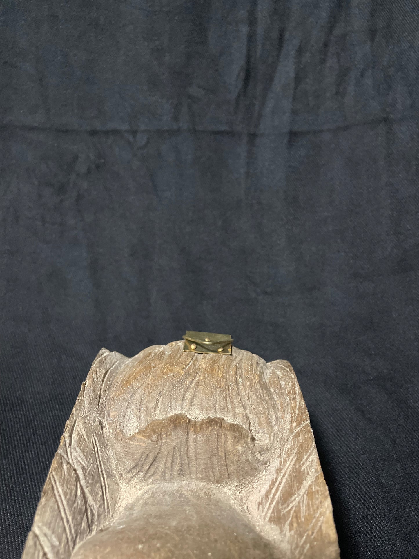 Antiker Engel-Kerzenhalter aus Ca. 200 Jahre altem Tischbein-echtes Unikat